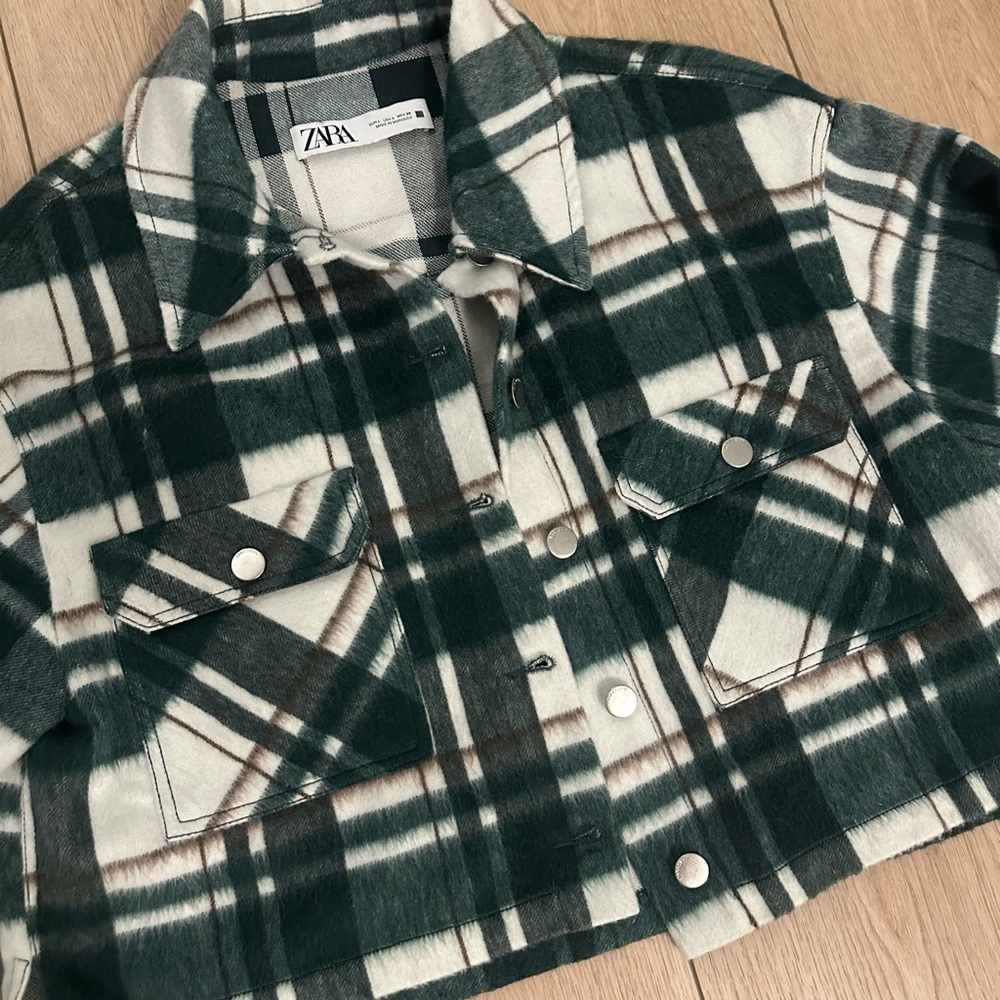 Zara cropped jacket